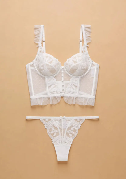 Koronkowy komplet bielizny