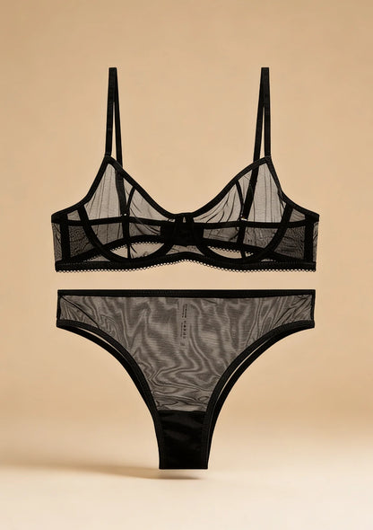 Komplet bielizny z regulowanymi ramiączkami