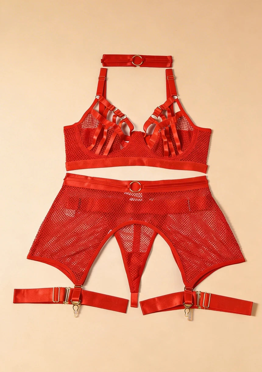 Komplet bielizny z regulowanymi ramiączkami