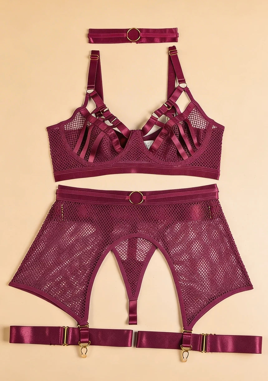 Komplet bielizny z regulowanymi ramiączkami