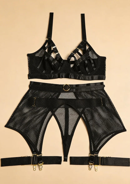 Komplet bielizny z regulowanymi ramiączkami