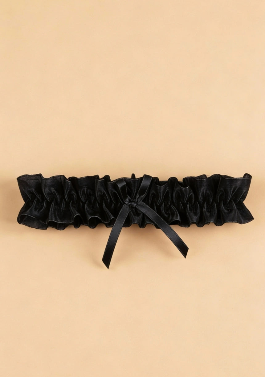 Uniwersalna podwiązka z kokardką