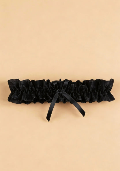Uniwersalna podwiązka z kokardką