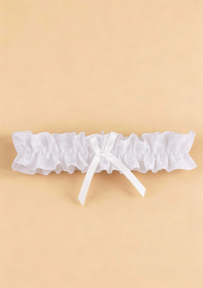 Uniwersalna podwiązka z kokardką