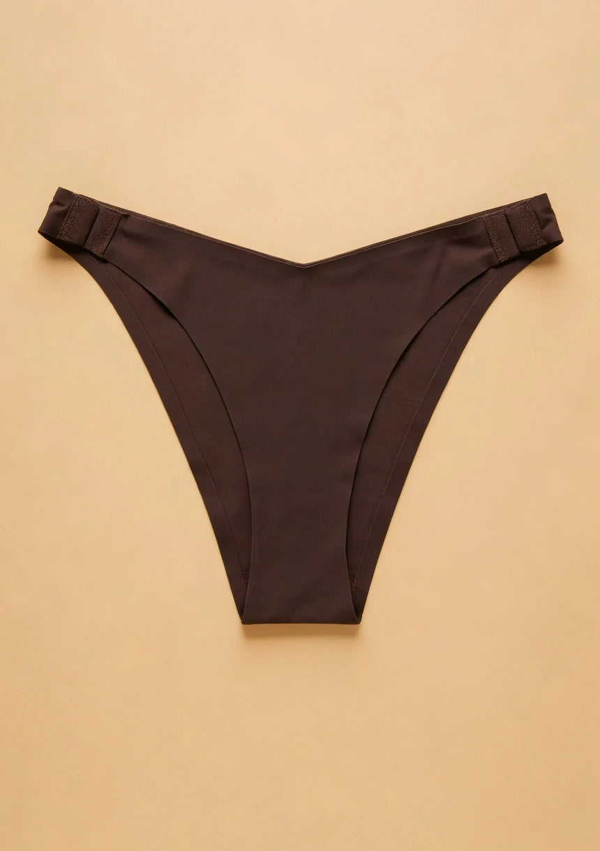 Bezszwowe majtki rozpinane