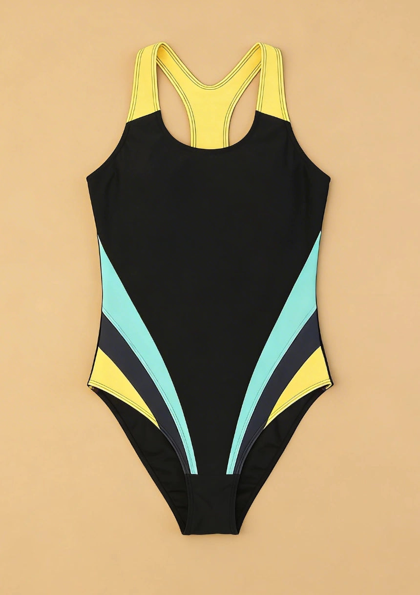 Klasyczny strój kąpielowy sportowy