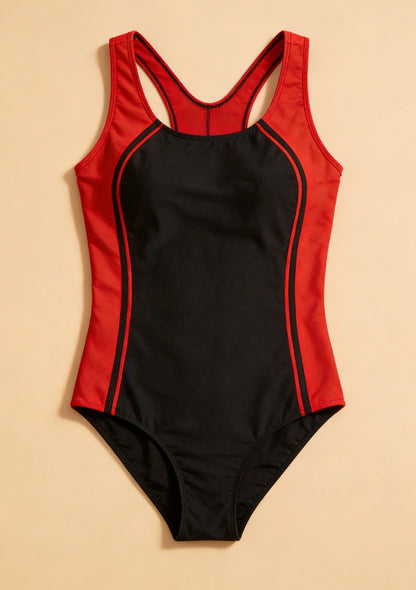 Klasyczny strój kąpielowy sportowy