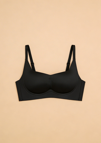 Bezszwowy biustonosz push-up z gładkim krojem