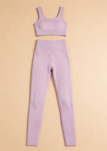 Prążkowany komplet sportowy