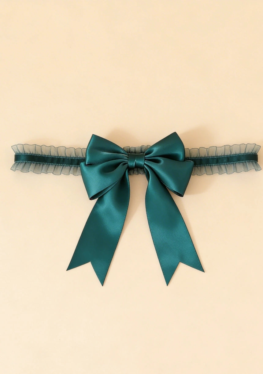 Podwiązka z kokardką