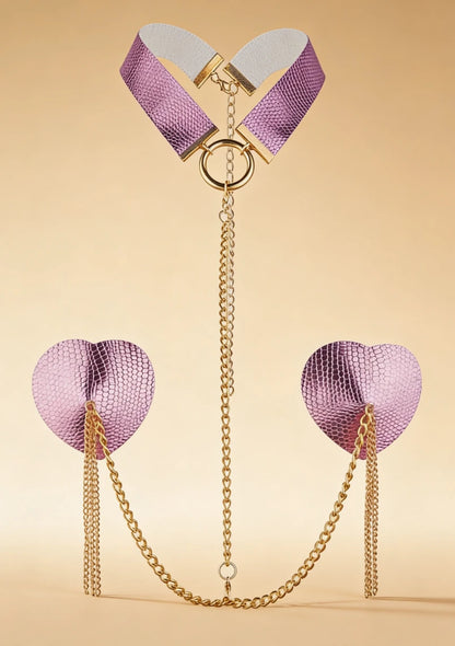 Choker z nasutnikami