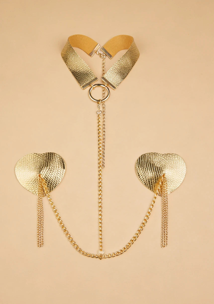 Choker z nasutnikami