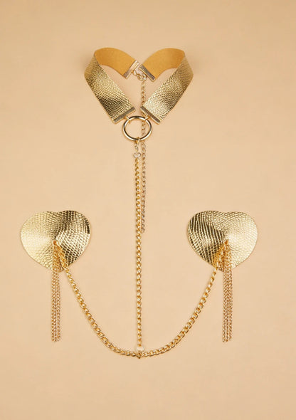 Choker z nasutnikami