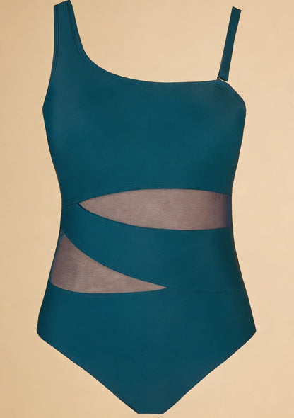 Strój kąpielowy plus size z regulowanymi ramiączkami