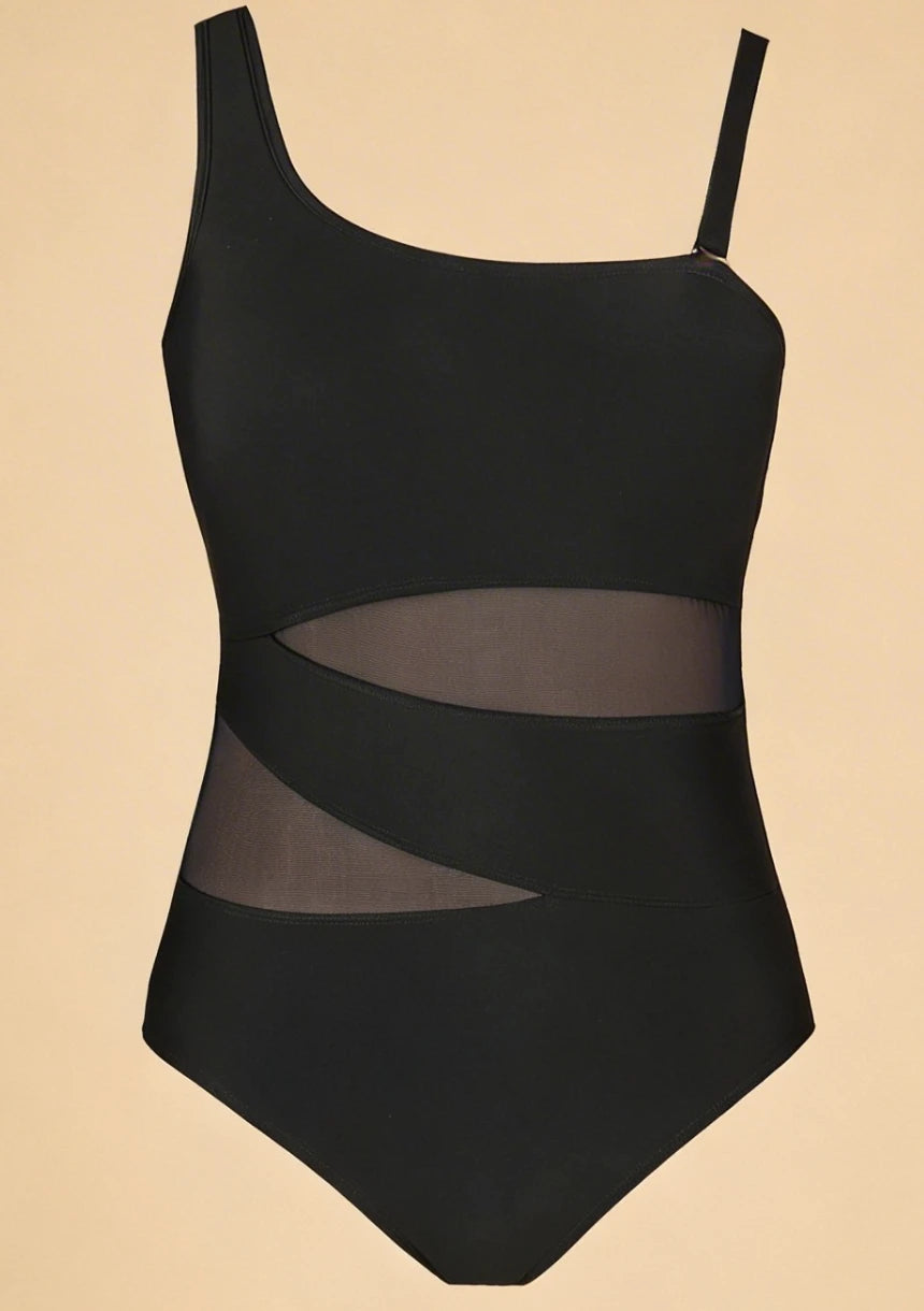 Strój kąpielowy plus size z regulowanymi ramiączkami