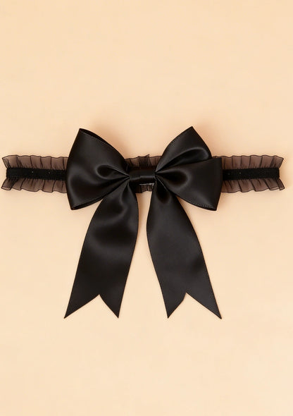 Podwiązka z kokardką