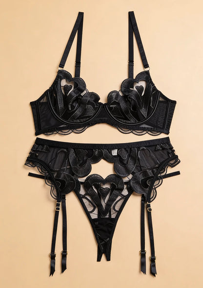 Komplet bielizny z regulowanymi ramiączkami