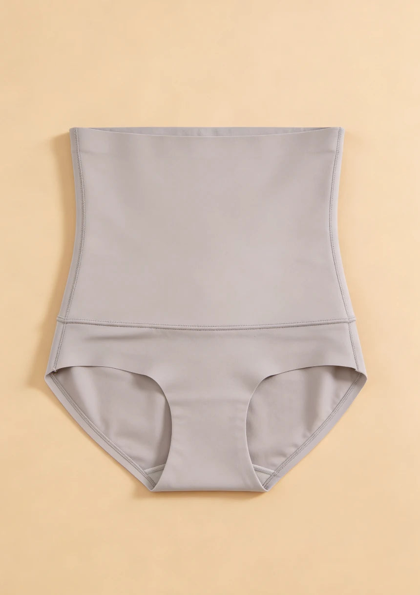 Bezszwowe majtki wyszczuplające z wysokim stanem