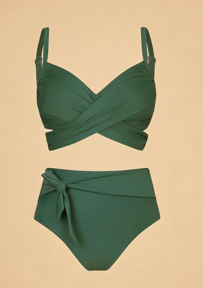 Strój kąpielowy plus size z regulowanymi ramiączkami