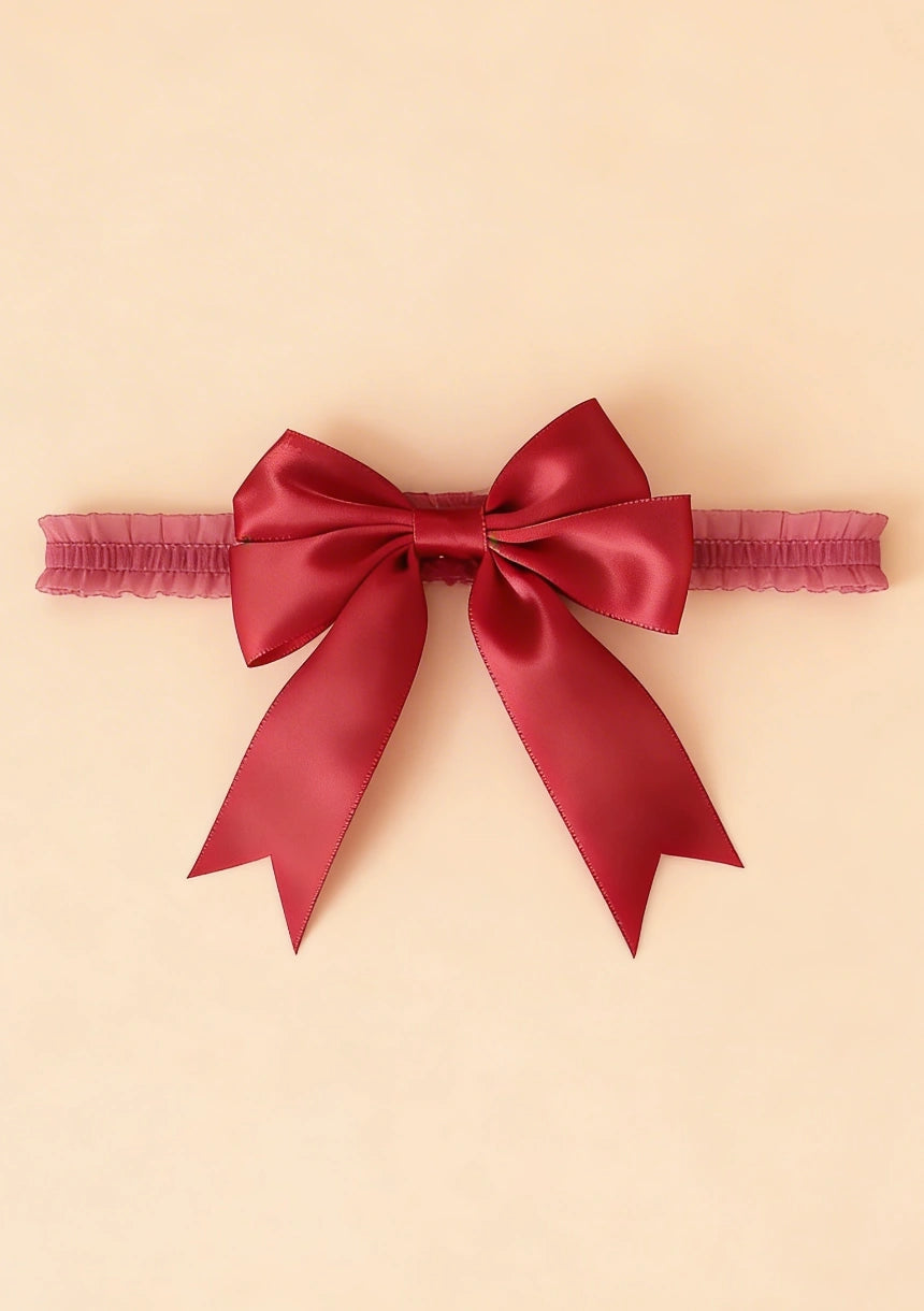Podwiązka z kokardką