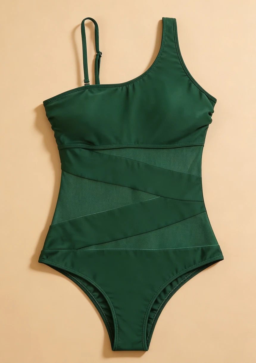 Regulowane ramiączka jednoczęściowy strój kąpielowy