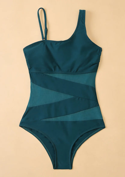 Regulowane ramiączka jednoczęściowy strój kąpielowy