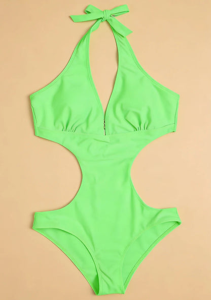 Stylowy monikini z wycięciami