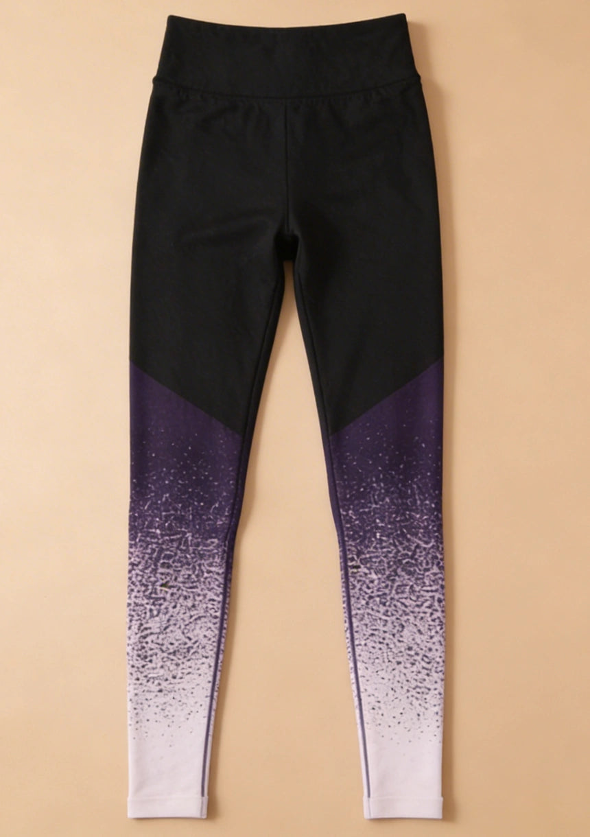 Legginsy sportowe motyw ombre