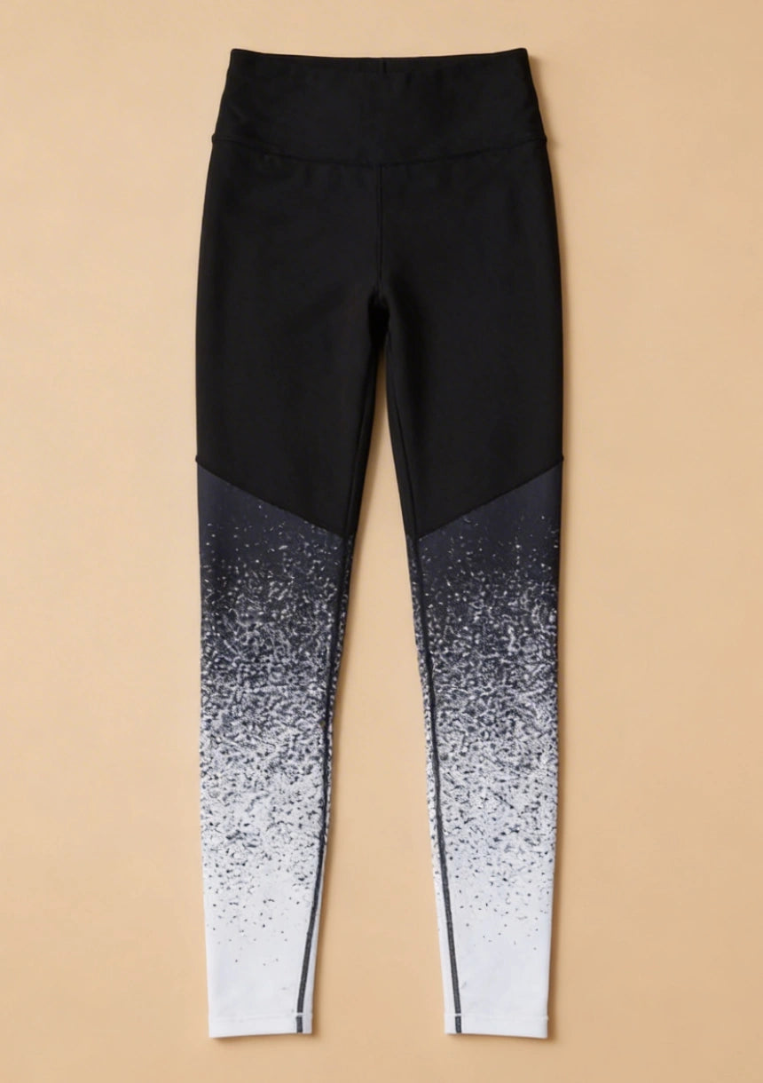 Legginsy sportowe motyw ombre