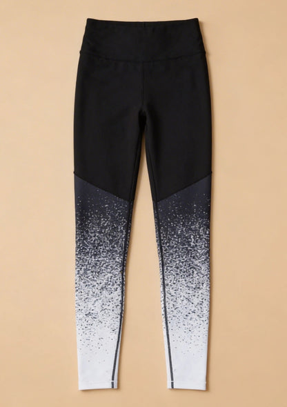 Legginsy sportowe motyw ombre