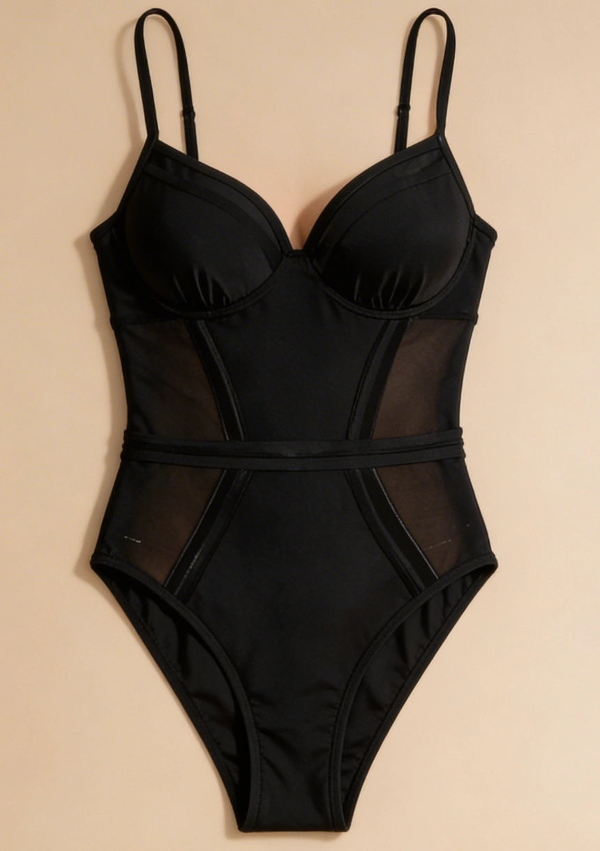 Jednoczęściowy strój kąpielowy push-up