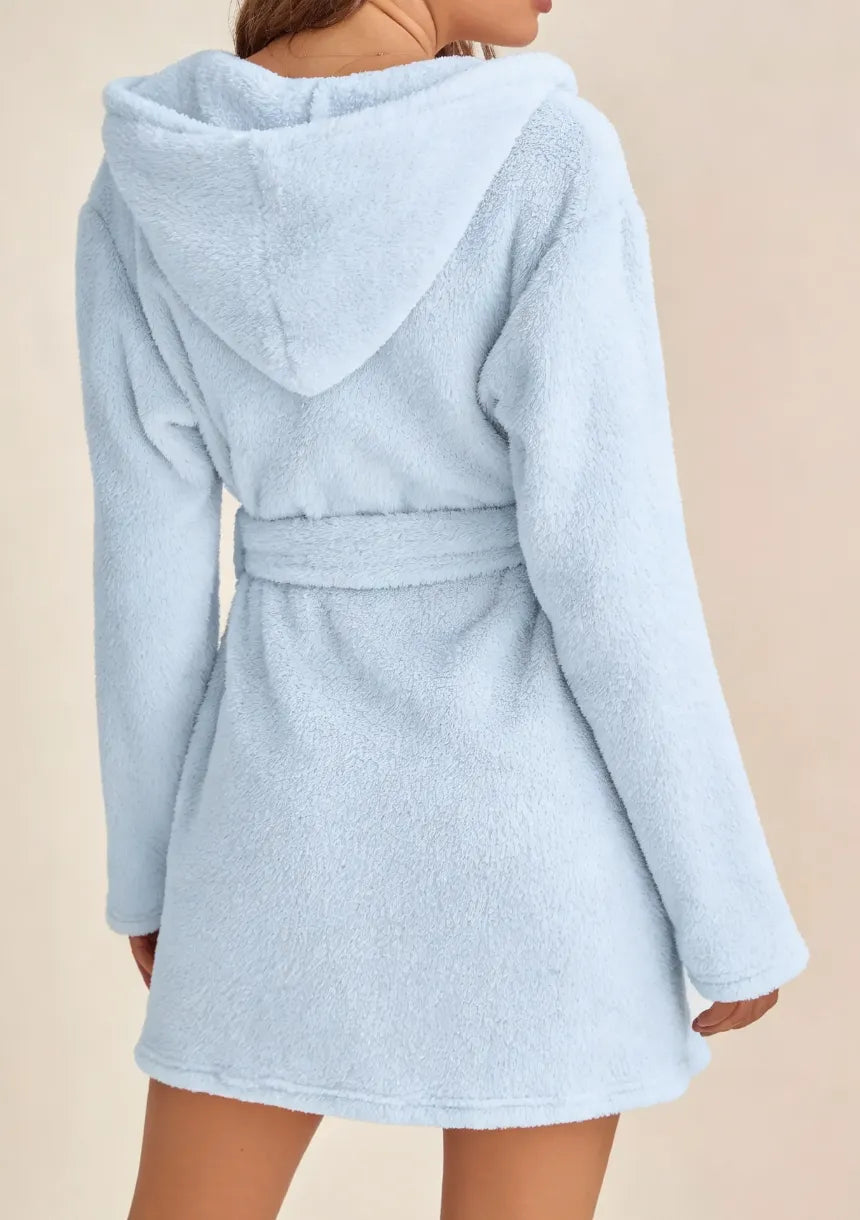 Miękki szlafrok damski