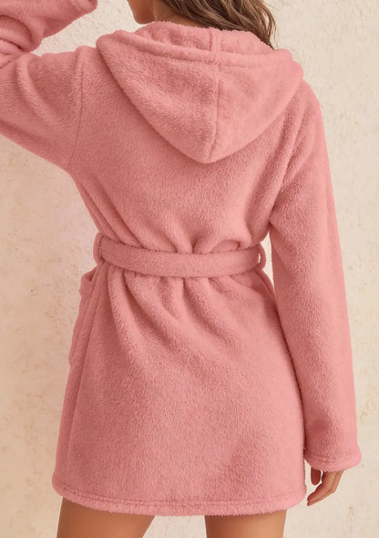 Miękki szlafrok damski