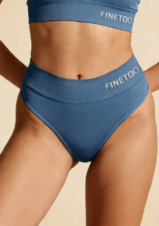 Wygodne majtki figi z wysokim stanem