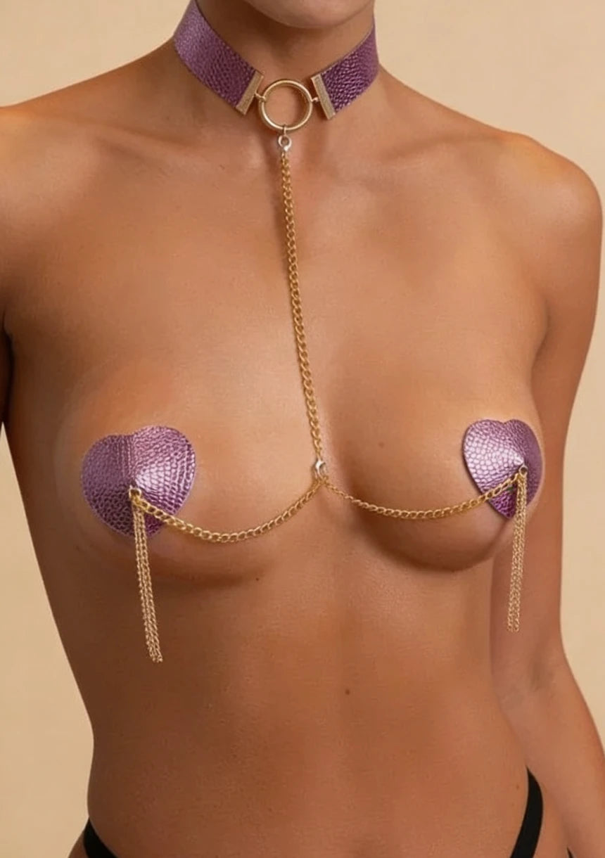 Choker z nasutnikami