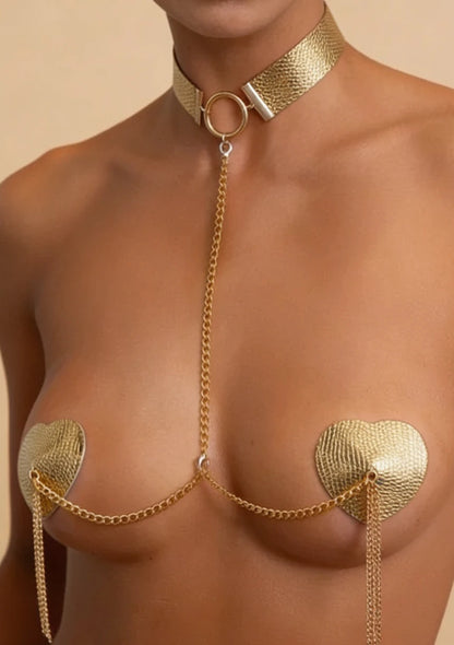 Choker z nasutnikami