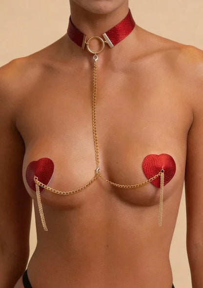 Choker z nasutnikami