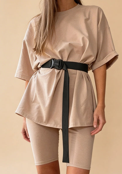 Komplet sportowy z kolarkami