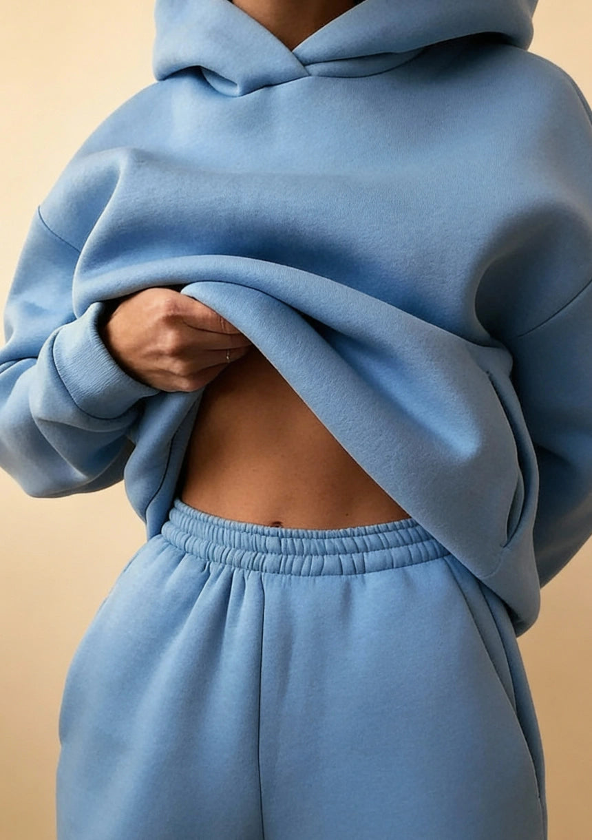 Luźny komplet sportowy