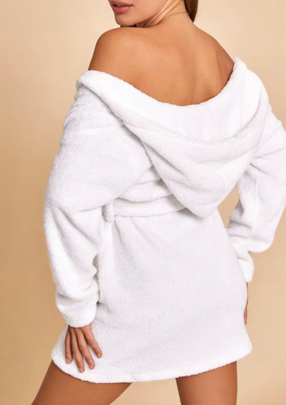 Miękki szlafrok damski