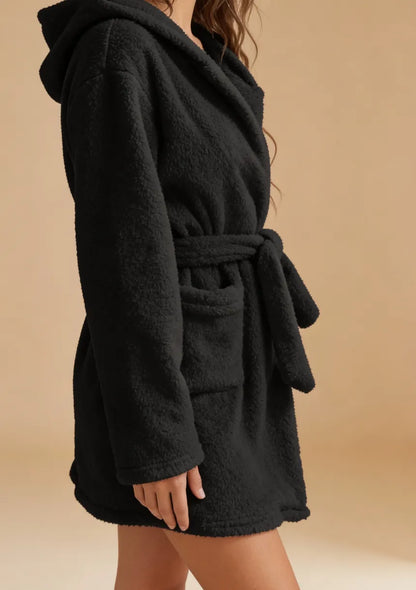 Miękki szlafrok damski