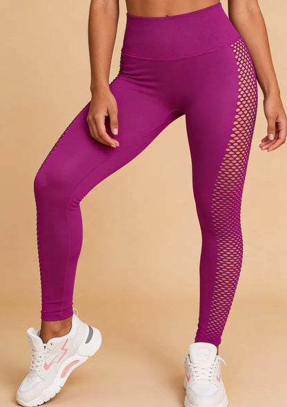 Legginsy sportowe bezszwowe