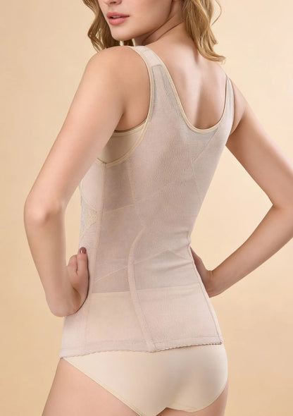 Gorset wyszczuplający w jednolitym kolorze