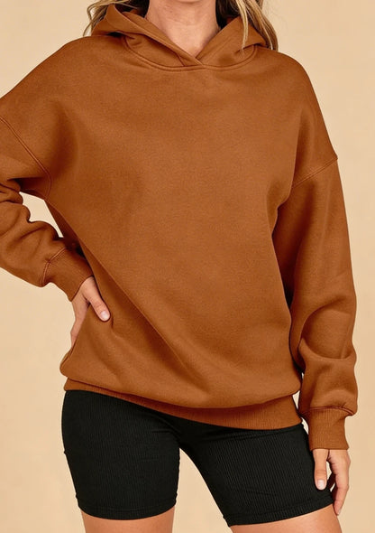Klasyczna bluza oversize z kapturem