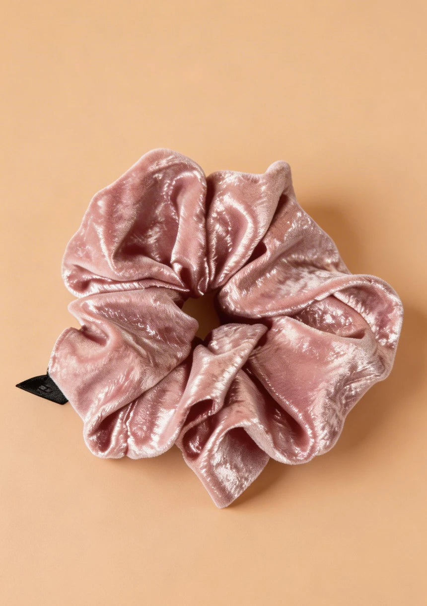 Frotka do włosów scrunchie połyskująca