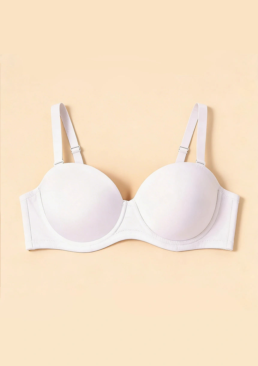 Biustonosz bardotka z odczepianymi ramiączkami